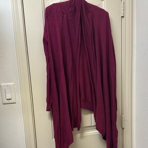 Elegant Burgundy Women's Sweater